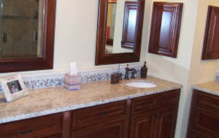 Bath remodel Vanity Cabinet